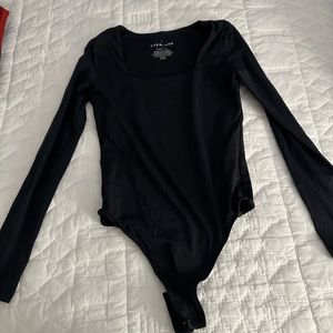 Everlane square neck body suit